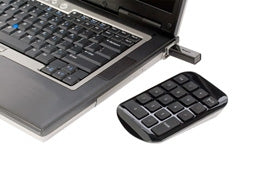 Targus Wireless Numeric Keypad teclado numérico RF inalámbrico Negro