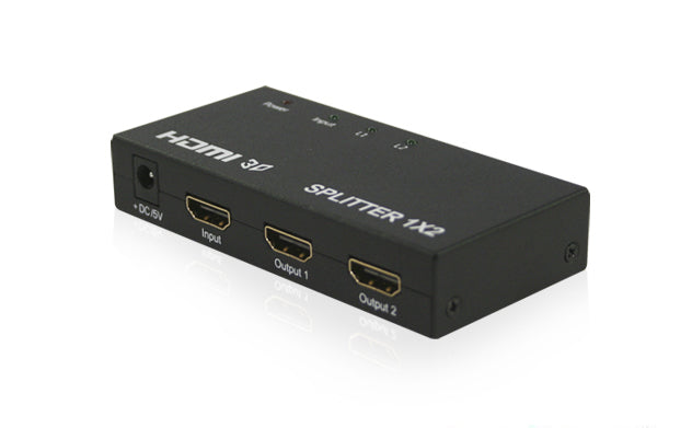 Enson ENS-HDMI12 divisor de vídeo HDMI 2x HDMI, Negro | Divisores de vídeo