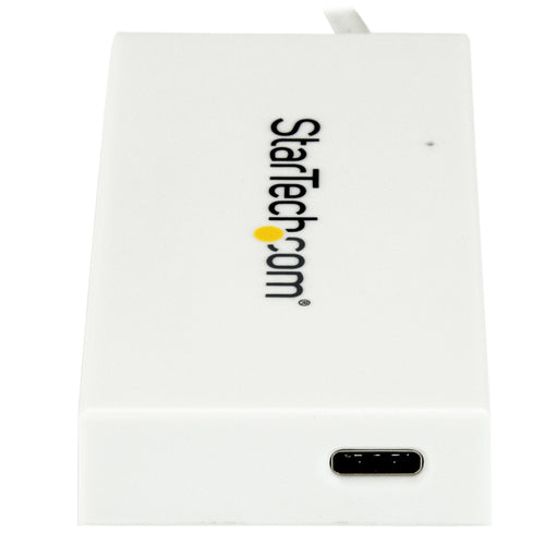 StarTech.com Hub USB-C con 1 Puerto USB-C y 3 Puertos USB-A (SuperSpeed de 5Gbps) - Alimentado por USB - Adaptador Hub L