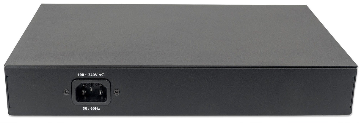 Intellinet Commutateur réseau (switch) Gigabit Ethernet PoE+ administrable via le Web 8 ports avec 2 ports SFP, IEEE 802