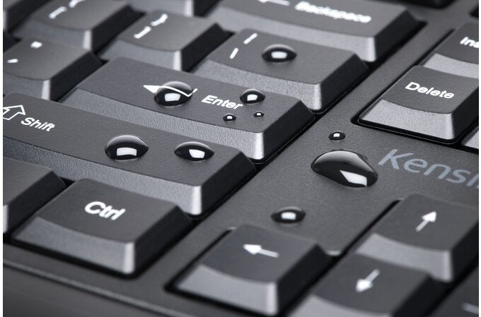 Kensington Teclado inalámbrico Pro Fit® Ergo (negro) Teclado Universal Inalámbrico y alámbrico RF inalámbrica + USB QWERTY
