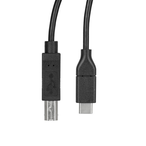 StarTech.com Cable de 50cm USB-C a USB-B de Impresora - Cable Adaptador USB Tipo C a USB B Cables USB USB 2.0 USB C 0,5
