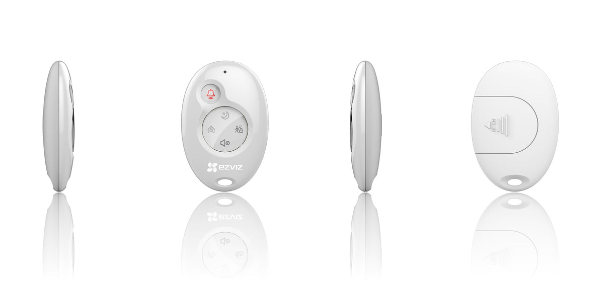 EZVIZ K2 mando a distancia Dispositivo doméstico inteligente Botones, Blanco