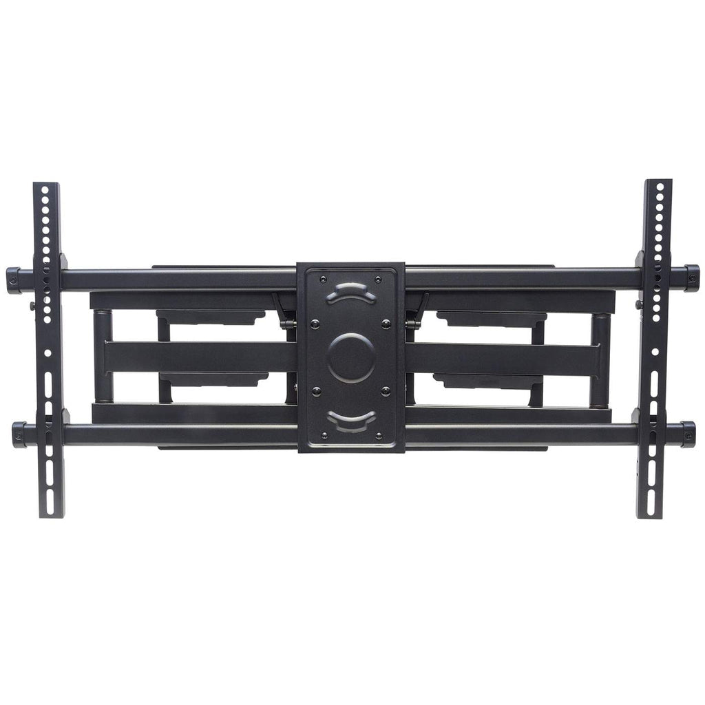 Manhattan Soporte de pared (Articulado) para TV/monitores, pantallas 37"–75", Compatibilidad VESA: de 200x200 a 800x400 mm (verifique las dimensiones de los cuatro orificios de montaje traseros), carga máxima 75 kg, negro Monitor negro