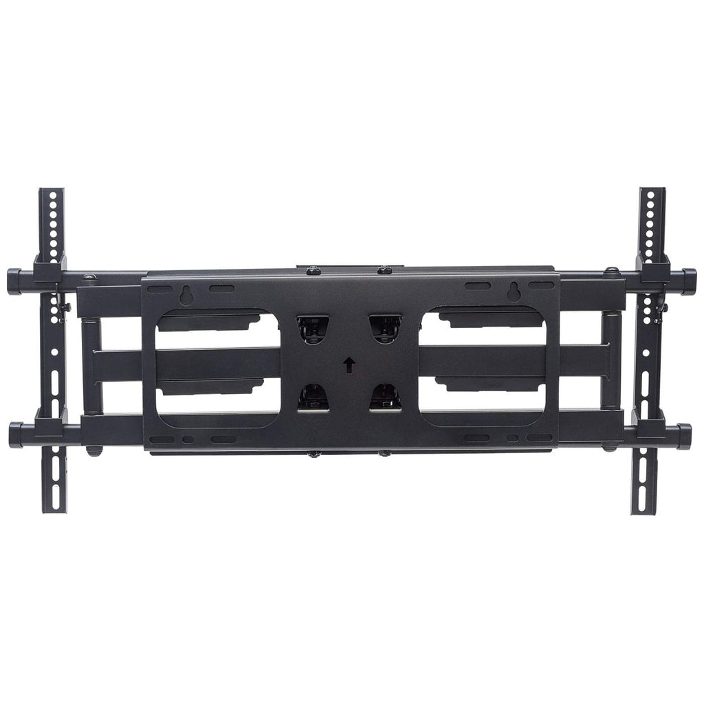 Manhattan Soporte de pared (Articulado) para TV/monitores, pantallas 37"–75", Compatibilidad VESA: de 200x200 a 800x400 mm (verifique las dimensiones de los cuatro orificios de montaje traseros), carga máxima 75 kg, negro Monitor negro