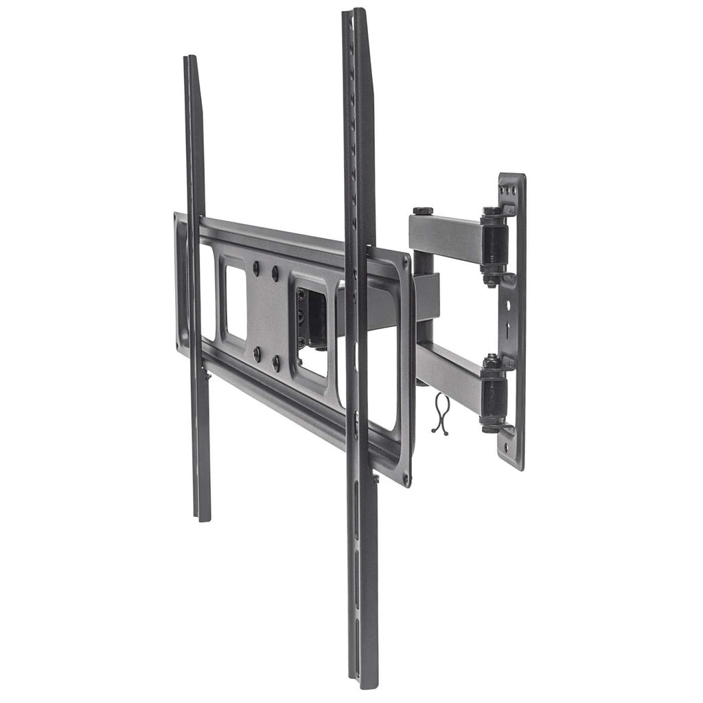 Manhattan Soporte para TV, de pared, movimiento articulado, pantallas curvas o planas de 37" a 70" de máximo 35 kg Monitor Negro