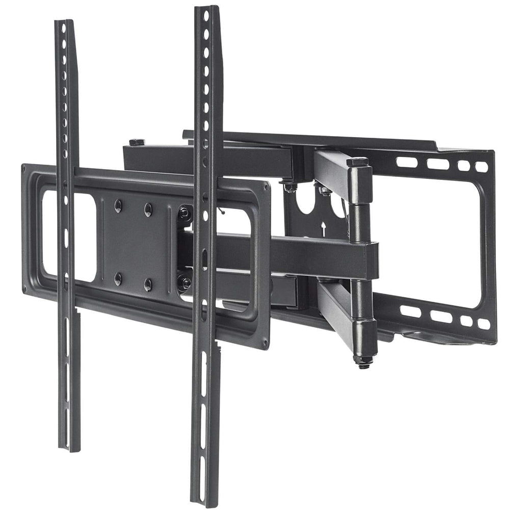 Manhattan Soporte Universal de Pared para TV, con Movimiento Completo, Básico Monitor Negro