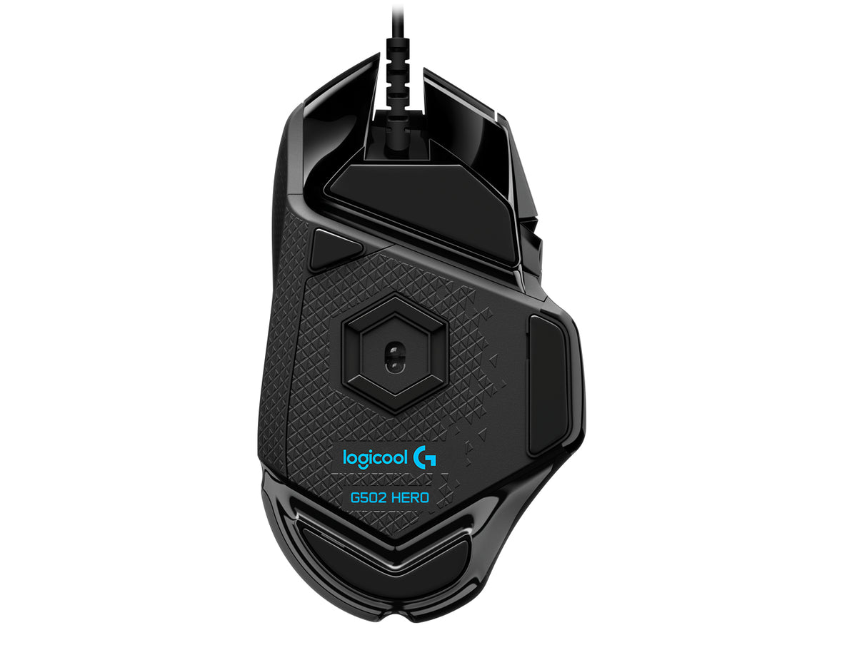 MOUSE LOGITECH G502 HERO USB 25,600DPI RGB LIGHTSYNC BLACK(910-005550)