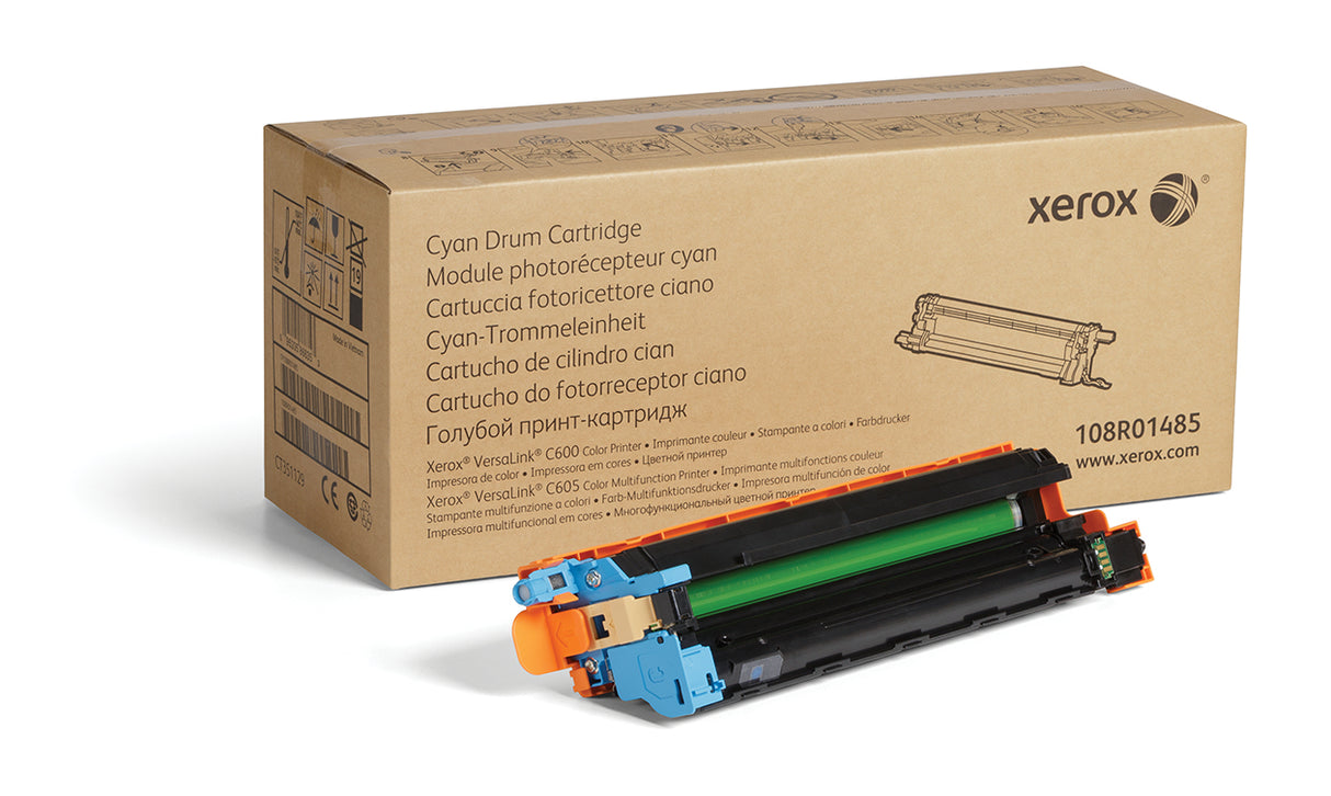 Xerox VersaLink C60X Unidad de imagen cian (40,000 páginas) Cartucho de Tinta 1 pieza(s) 40000 páginas Original Cian