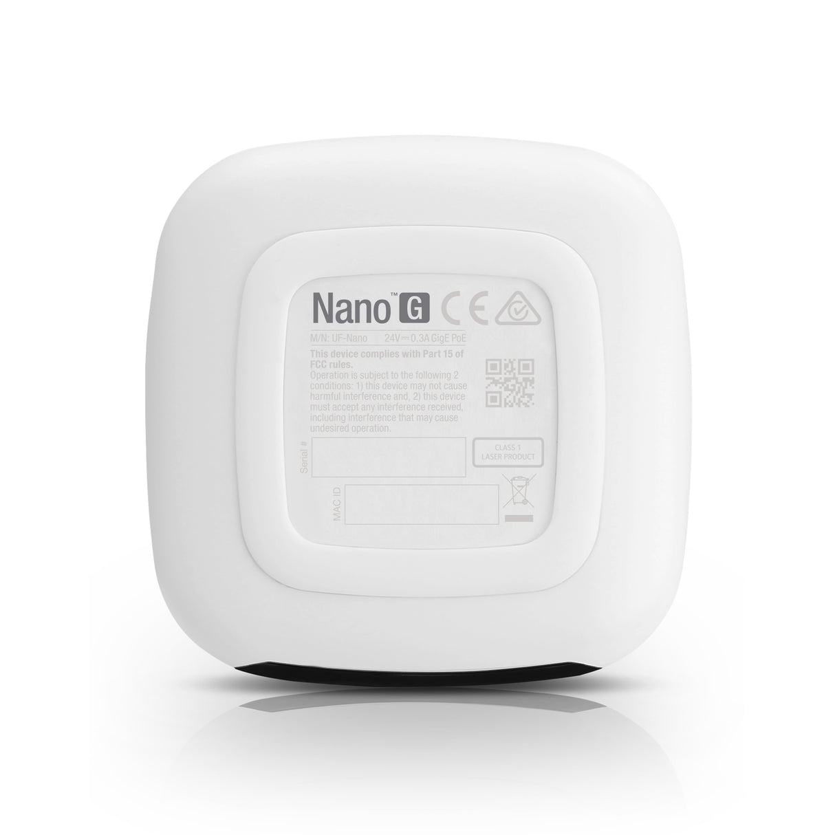 Ubiquiti UFiber Nano G pasarel y controlador 1000 Mbit/s