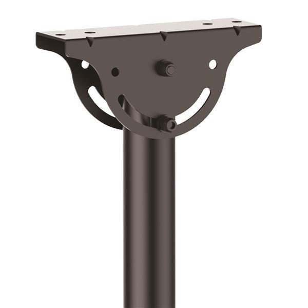 StarTech.com Soporte de Techo para TV - Soporte Universal de Cielo Raso para TV con Mástil Telescópico Largo Ajustable - Soporte VESA para Pantallas de 32" a 75" - Giro e Inclinación Monitor