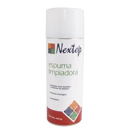 Nextep Espuma Limpiadora Teclado Espray para limpieza de equipos 454 ml