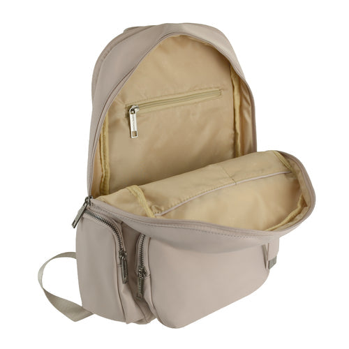 Perfect Choice Petalia mochila Mochila informal Beige Poliéster