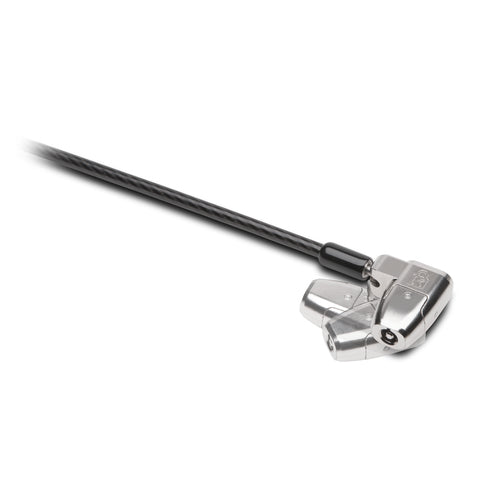 Kensington Candado con llave ClickSafe 2.0 para ranuras tipo "wedge" Cable antirrobo Negro, Plata Portátil 210