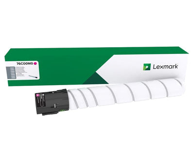 Lexmark 76C00M0 cartucho de tóner 1 pieza(s) Original Magenta