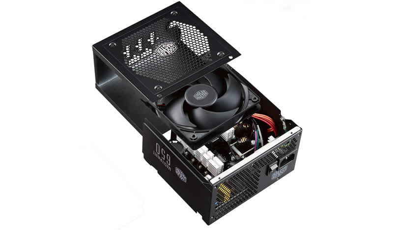 Cooler Master MasterWatt 650 unidad de fuente de alimentación 650 W 24-pin ATX ATX Negro