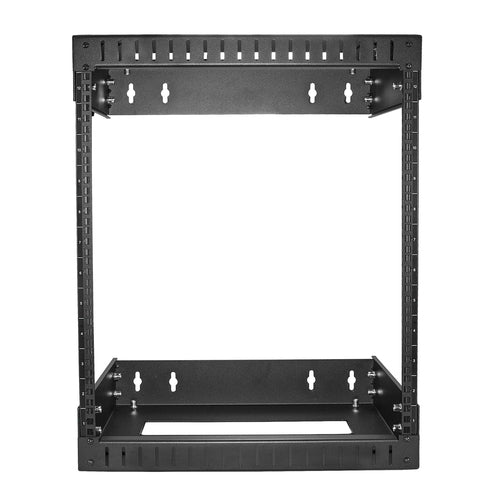 StarTech.com Rack de Servidores Abierto de 12U de Pared - de 19 Pulgadas - de 2 Columnas - de Profundidad Ajustable - pa