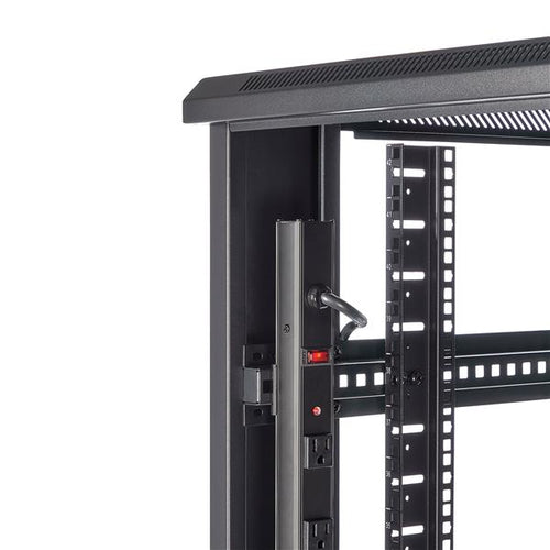 StarTech.com Rack Armario de Equipos de 4 Columnas 42U - Profundidad de 36in - Rack Armario de 19 Pulgadas con Ruedas -