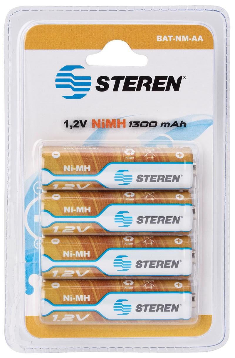 Steren BAT-NM-AA pila doméstica Batería recargable Níquel-metal hidruro (NiMH)