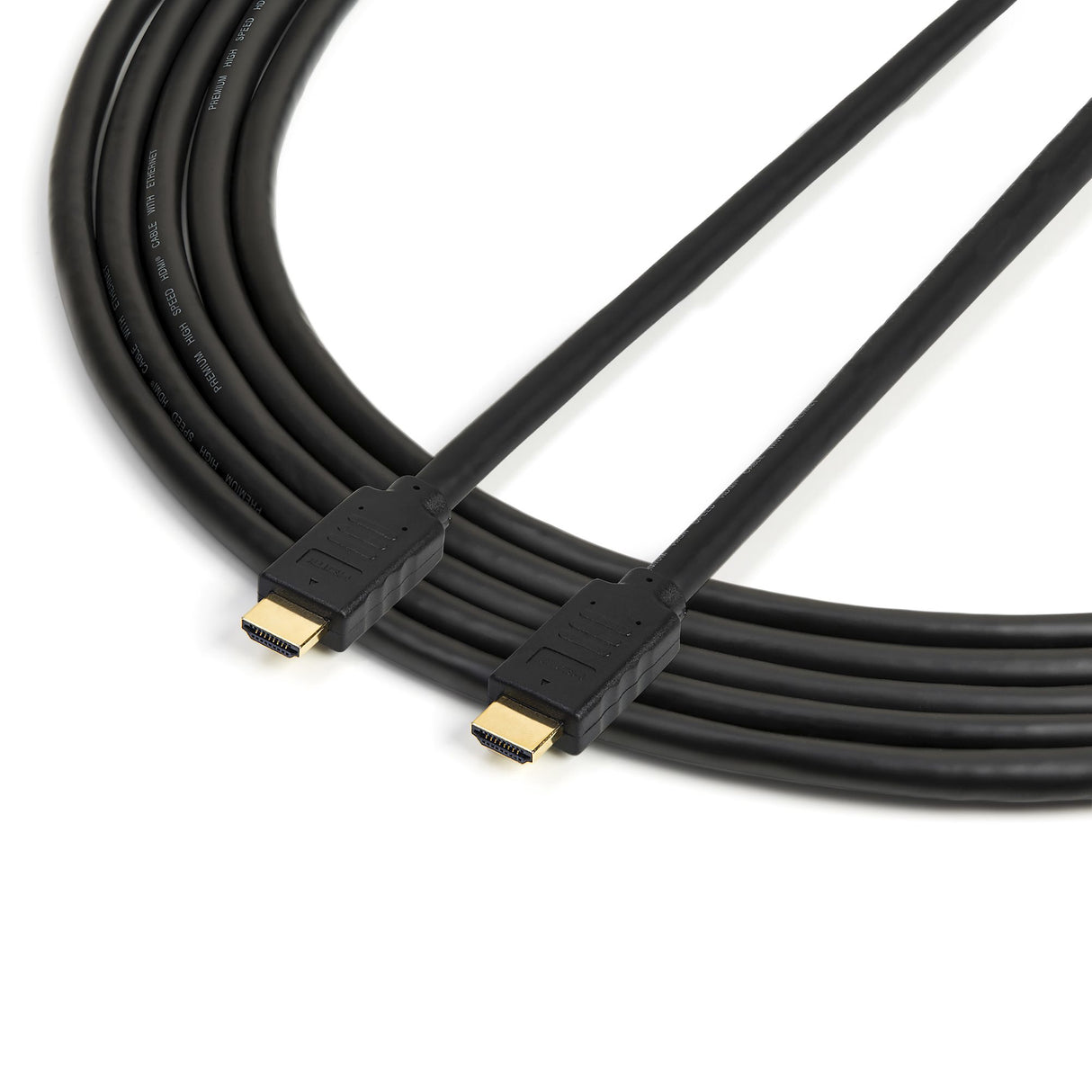 StarTech.com Cable de 5m HDMI 2.0 Certificado Premium con Ethernet - HDMI de Alta Velocidad Ultra HD de 4K a 60Hz HDR10 - para Monitores o TV UHD Cable 5 m HDMI tipo A (Estándar) HDMI tipo A (Estándar) Macho