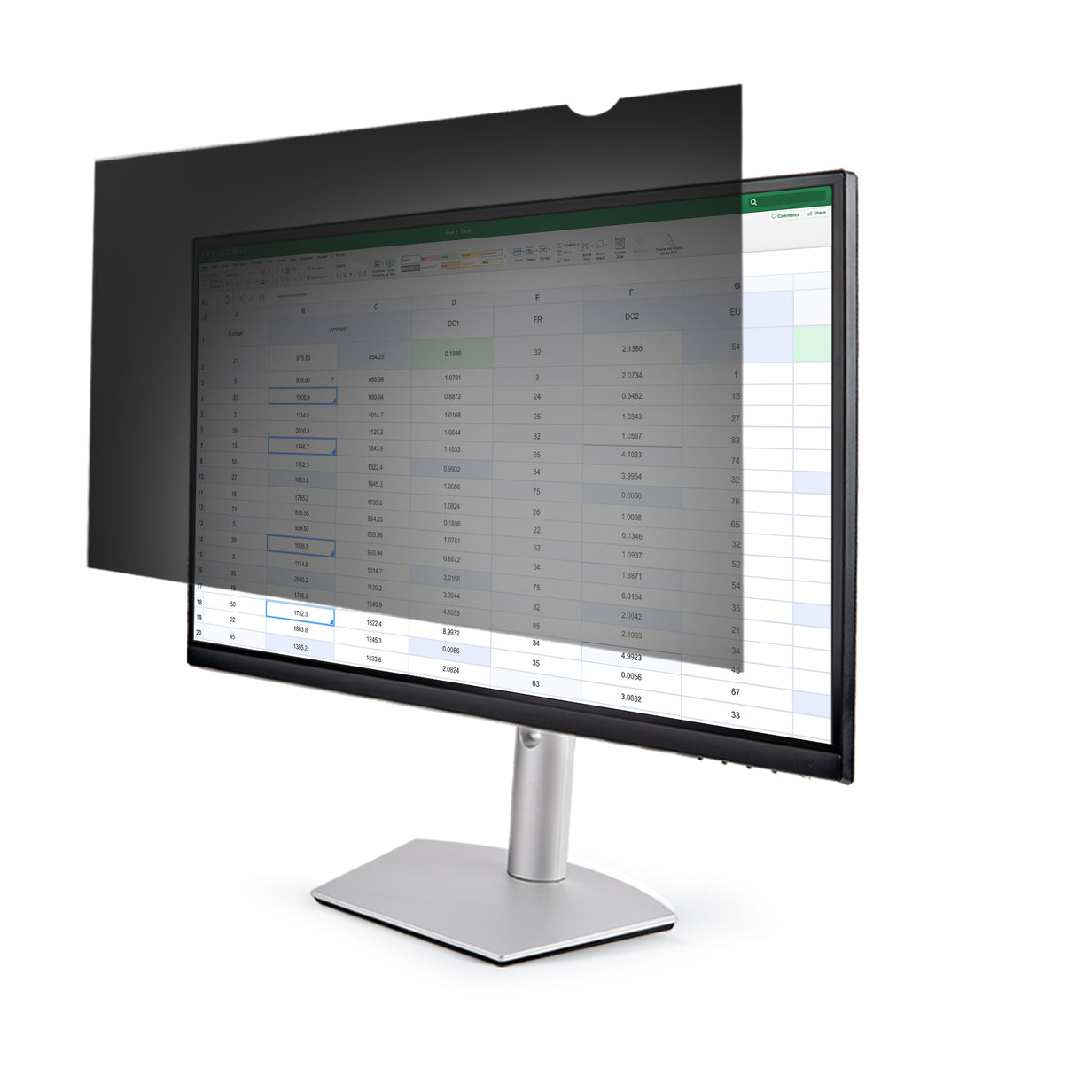 StarTech.com Filtro de Privacidad de Ordenador para Monitor de 21.5 Pulgadas - Protector de Seguridad para Pantalla - para Reducir la Luz Azul - Pantalla Ancha de 16:9 - Mate/Brillante - +/-30 grados Monitor