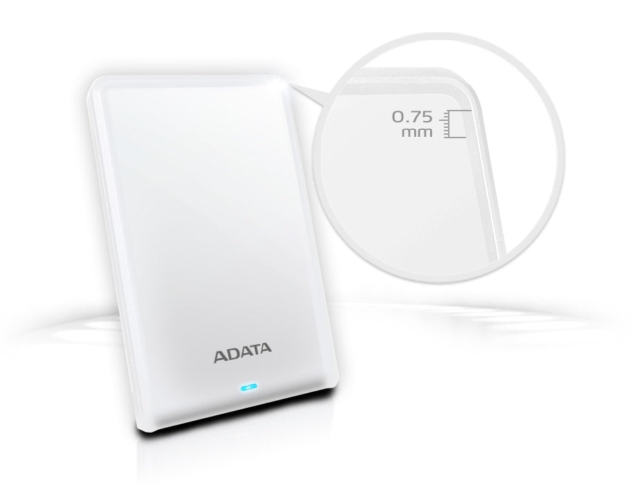 ADATA AHV620S-1TU3-CWH discos duros externos 1 GB 2.5 cm (2.5") Unidad de disco duro Micro-USB B