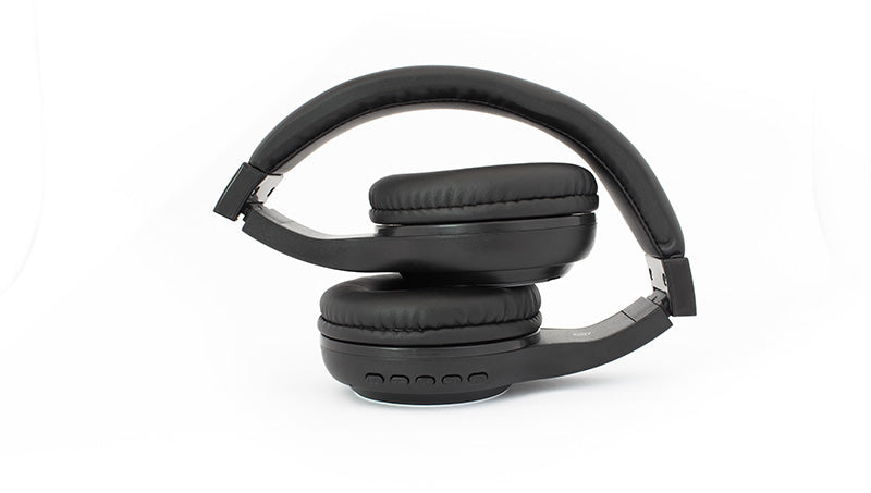 Vorago HPB-300 Auriculares Inalámbrico Diadema Llamadas/Música MicroUSB Bluetooth Negro, 20 - 20000 Hz, 150 g