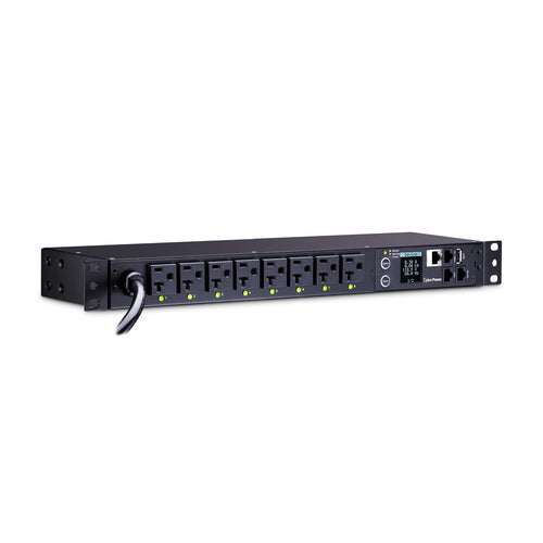 CyberPower PDU41002 Unidades de distribución de energía (pdus) Monitorizado, Conmutado 1U 8 salidas AC