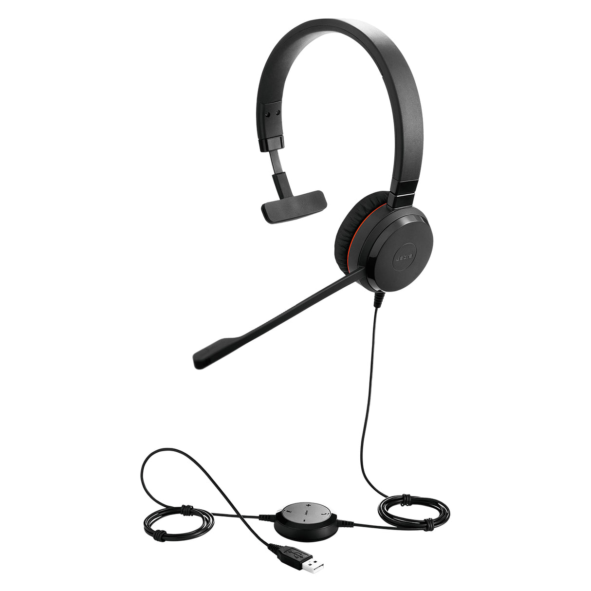 Jabra Evolve 20 Auriculares Auriculares Diadema Oficina/Centro de llamadas Monoaural