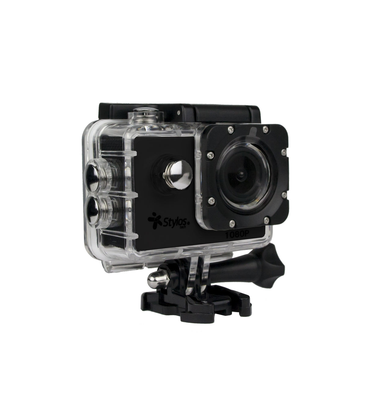 CAMARA DEPORTIVA STYLOS TECH 1080 COLOR NEGRO WIFI PANTALL 2