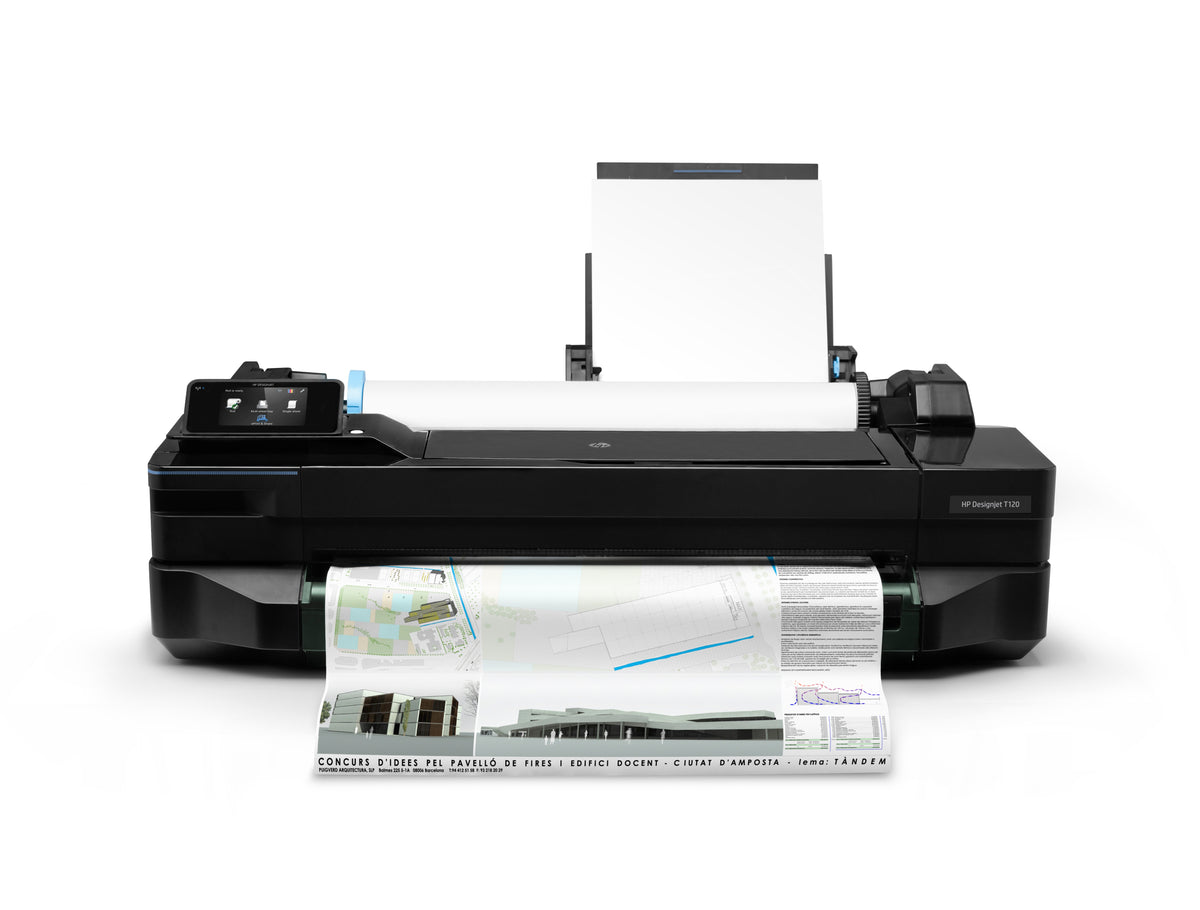 PLOTTER HP T120 24" CON CORTADOR USB TECNICO WI-FI N