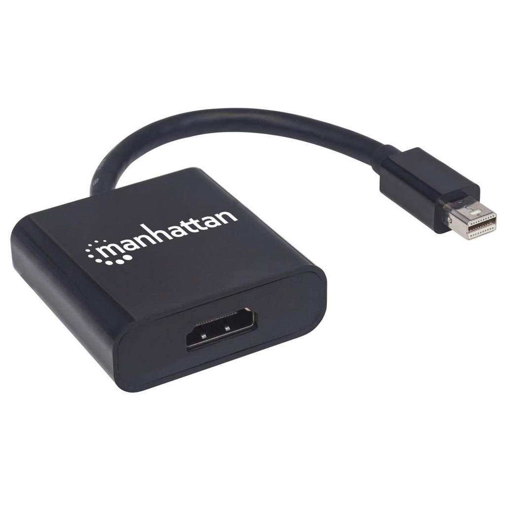 Manhattan Adaptador Activo Mini-DisplayPort a HDMI Cable Derecho Derecho Níquel Mini DisplayPort