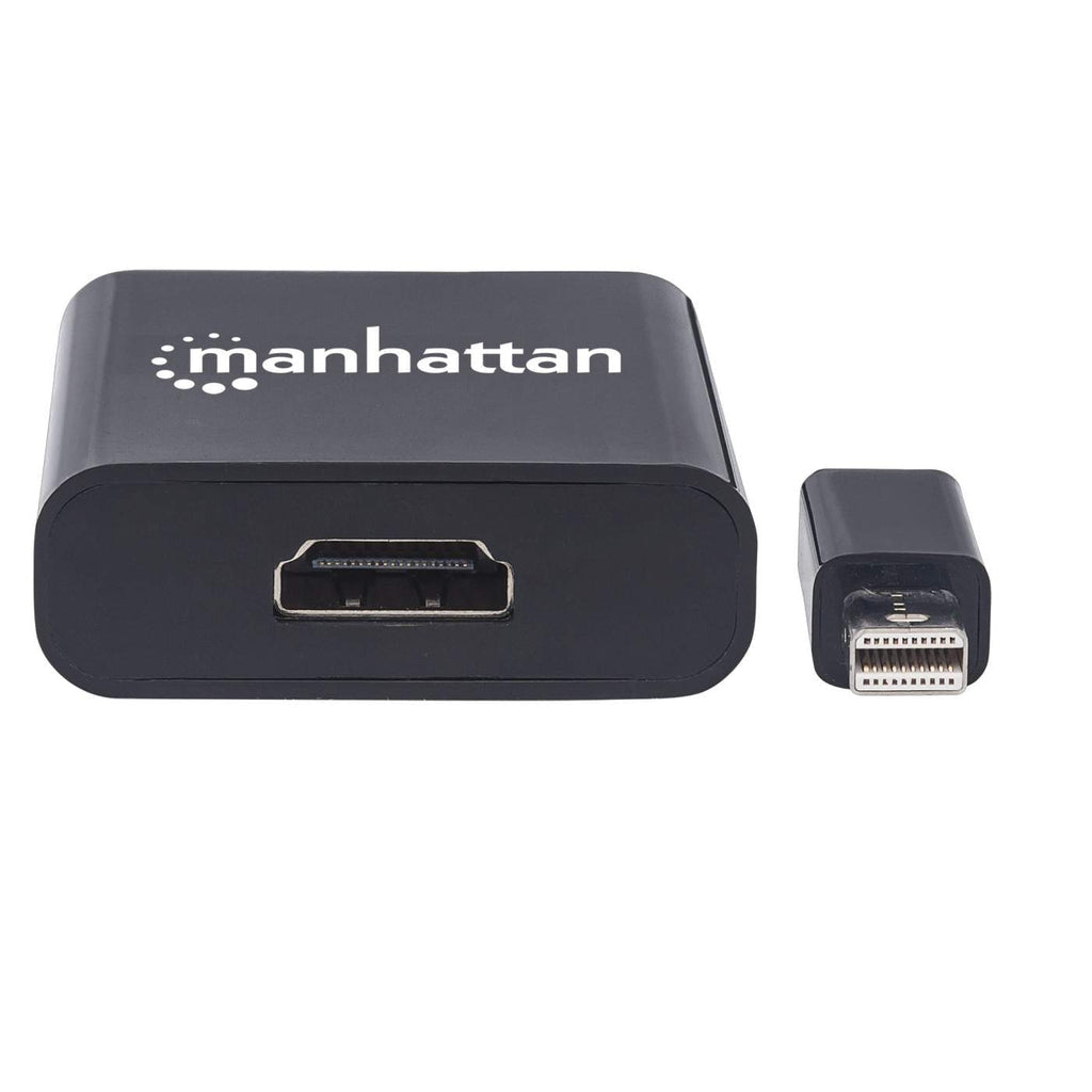 Manhattan Adaptador Activo Mini-DisplayPort a HDMI Cable Derecho Derecho Níquel Mini DisplayPort