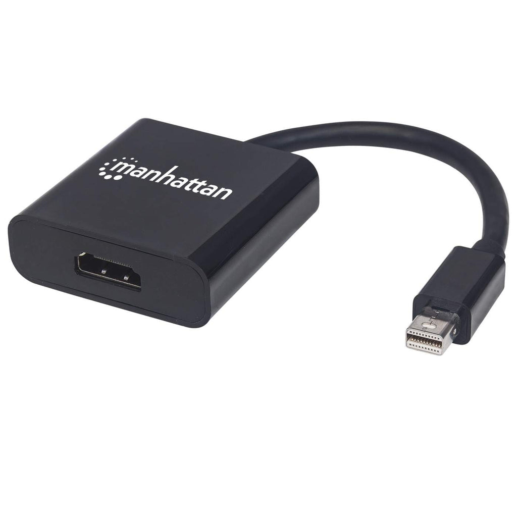 Manhattan Adaptador Activo Mini-DisplayPort a HDMI Cable Derecho Derecho Níquel Mini DisplayPort