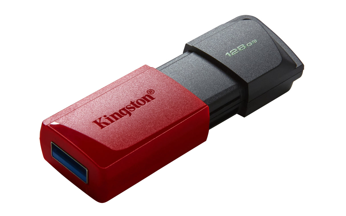 Kingston Technology 128GB USB3.2 Gen1 DataTraveler Exodia M (Negro + Rojo) Memoria Flash 128 GB USB tipo A 3.2 Gen 1 (3.1 Gen 1) Deslizar