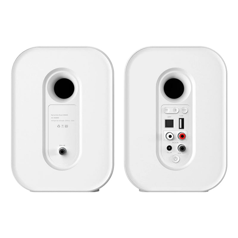 Acteck BS650 Blanco Inalámbrico y alámbrico 50 W, 2.0 canales, 45 - 20000 Hz, 8 Ohmio