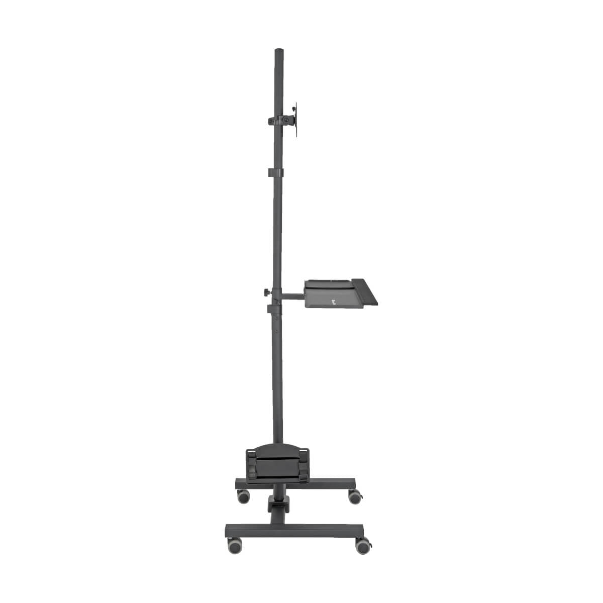 Tripp Lite DMCS1732S Estación de trabajo móvil con soporte para monitor - Para pantallas de 17" a 32", altura ajustable