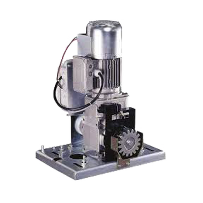 Motor completo con piñón y corona / Compatibilidad FAAC 884 / Repuesto integral 390482