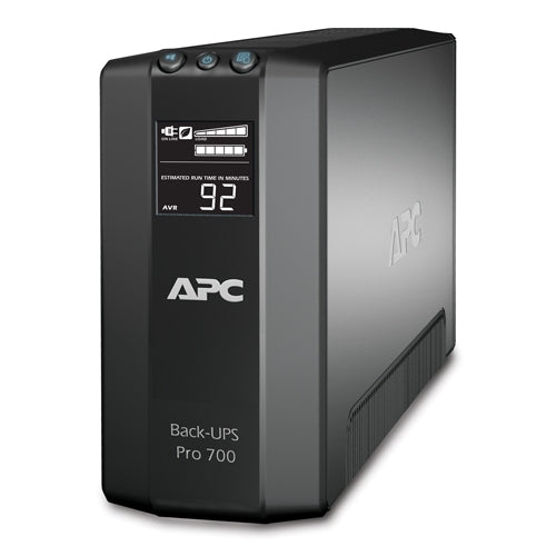 APC BR700G sistema de alimentación ininterrumpida (UPS) 0.7 kVA 420 W, 355 J, NEMA 5-15R, Sealed Lead Acid (VRLA)