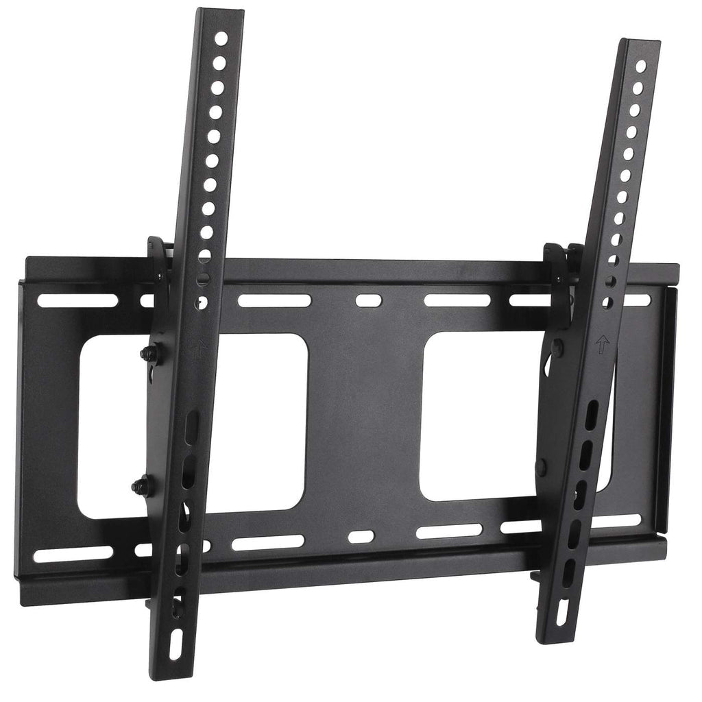 Manhattan Soporte para TV, de pared, con inclinación, pantallas planas de 32" a 55" de máximo 80 kg Monitor Negro