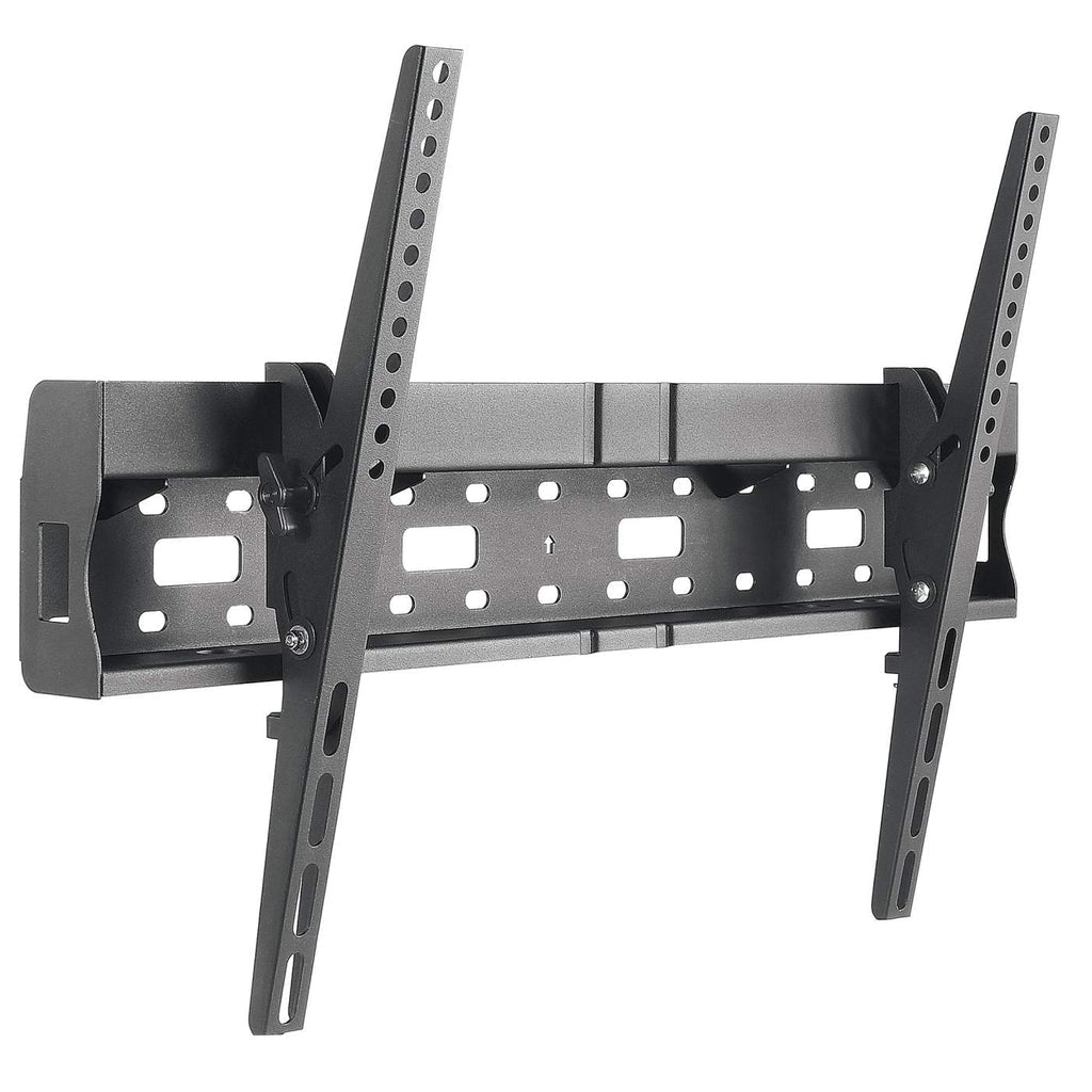 Manhattan Soporte para TV, de pared, con inclinación, pantallas planas de 37" a 70" de máximo 35 kg, con área de almacén