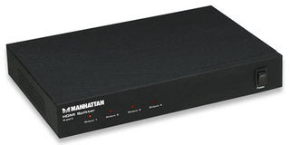 Manhattan 4-port HDMI Splitter divisores de vídeo HDMI 4x HDMI 4 1x HDMI M, 4x HDMI FM