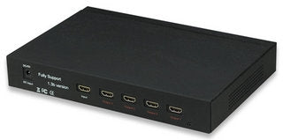 Manhattan 4-port HDMI Splitter divisores de vídeo HDMI 4x HDMI 4 1x HDMI M, 4x HDMI FM