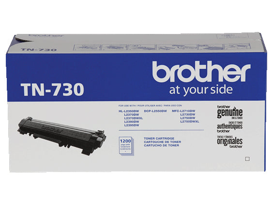 Brother TN730 Cartucho de Tinta 1 pieza(s) 1 1200 páginas Original