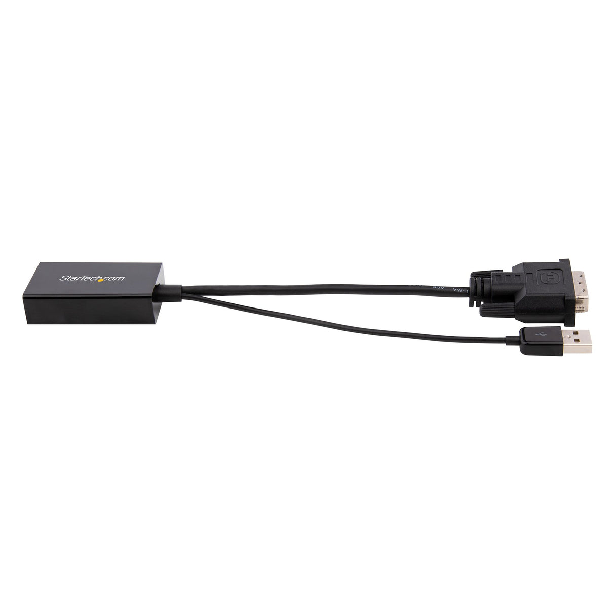 StarTech.com Adaptador DVI a DisplayPort Alimentado por USB - Conversor DVI a DisplayPort - Convertidor DVI-D a DP - 192
