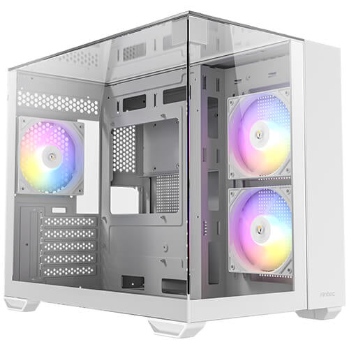 GABINETE ANTEC (CX600M TRIO ARGB WHITE_B) CX600M TRIO ARGB BLANCO, MICRO-ATX, ITX, S/FUENTE