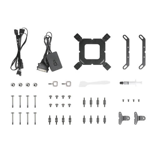 Antec Vortex Lum 240 ARGB Procesador Kit de enfriamiento líquido 12 cm Negro