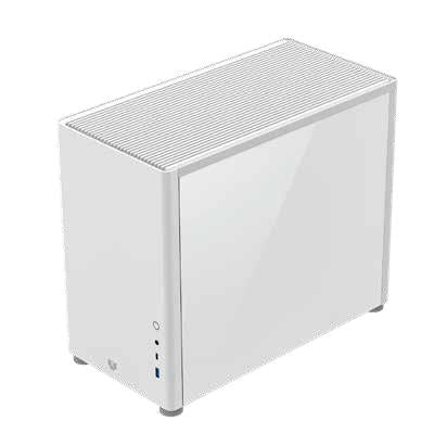 Balam Rush ERIS FROST GI985 Micro Tower Blanco, Micro ATX, Mini-ITX, Metal