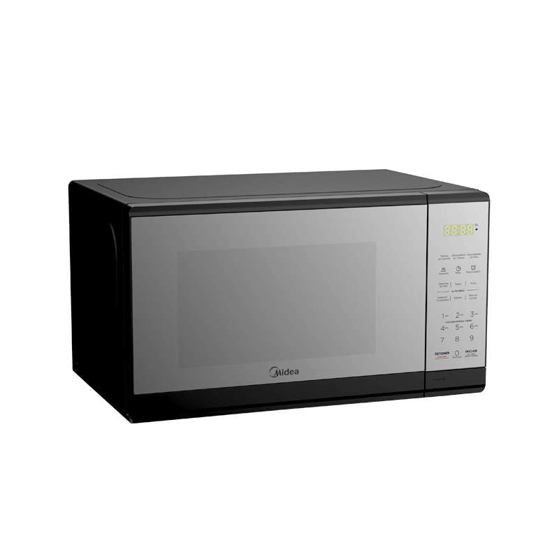 Midea MMDF07S2MB microondas Negro Solo microondas Mostrador 20 L 1050 W, Pantalla incorporada, LED