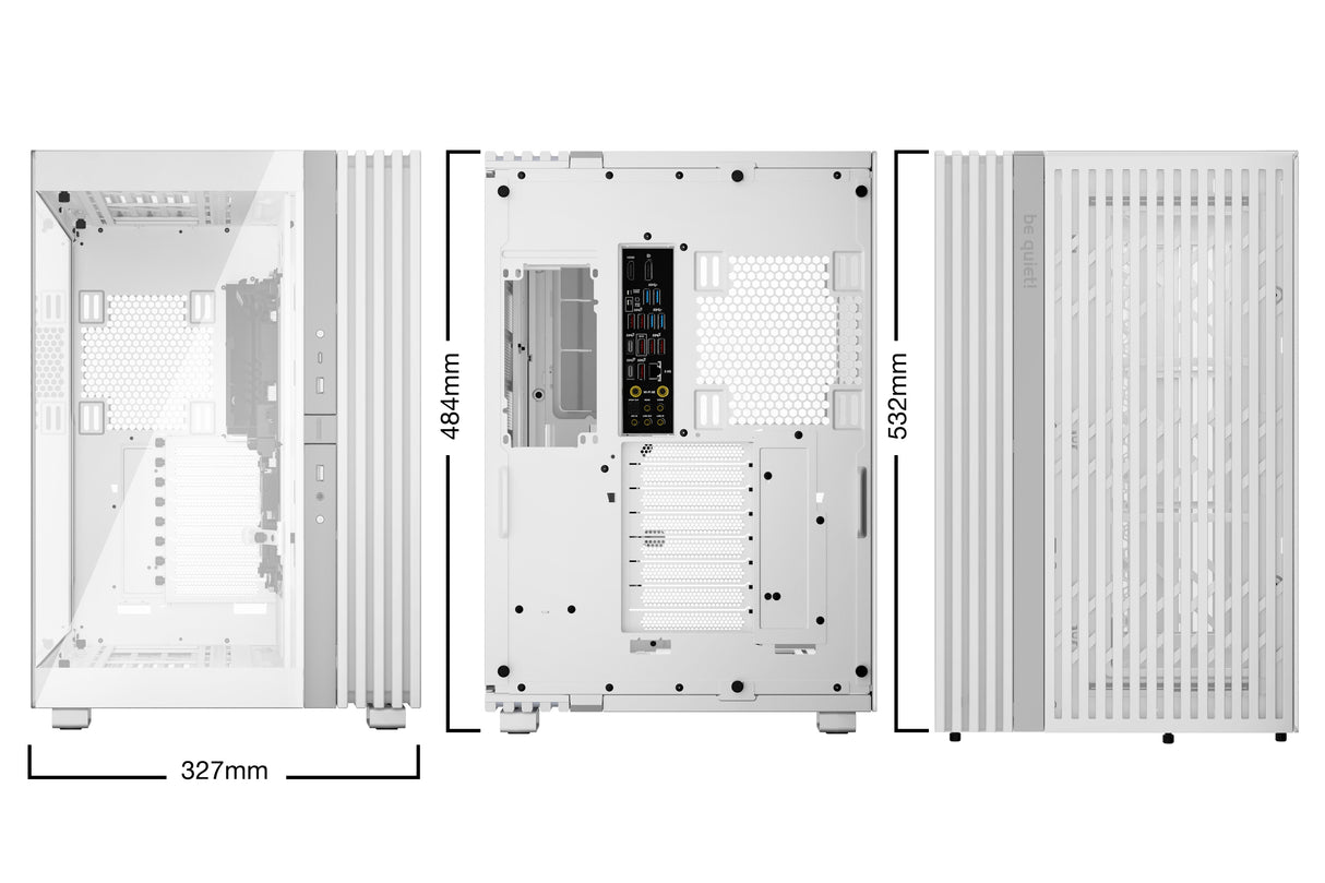be quiet! LIGHT BASE 900 DX White carcasas ordenador Full Tower PC Blanco 1